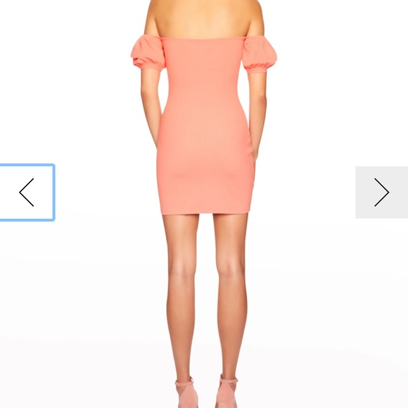 EUC Susana Monaco purple puff sleeve mini dress - Picture 4 of 4